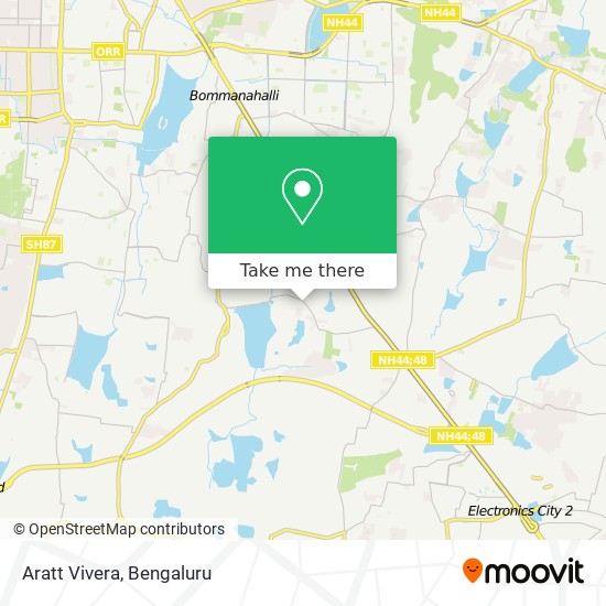 Aratt Vivera map