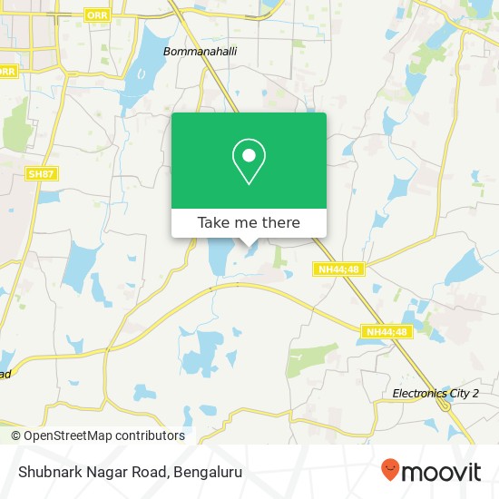 Shubnark Nagar Road map