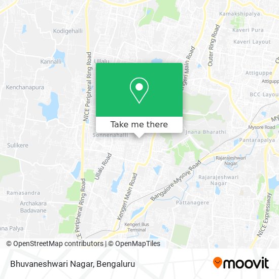 Bhuvaneshwari Nagar map