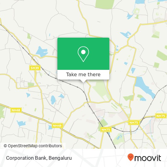 Corporation Bank map