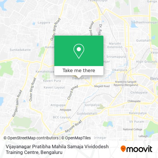 Vijayanagar Pratibha Mahila Samaja Vividodesh Training Centre map