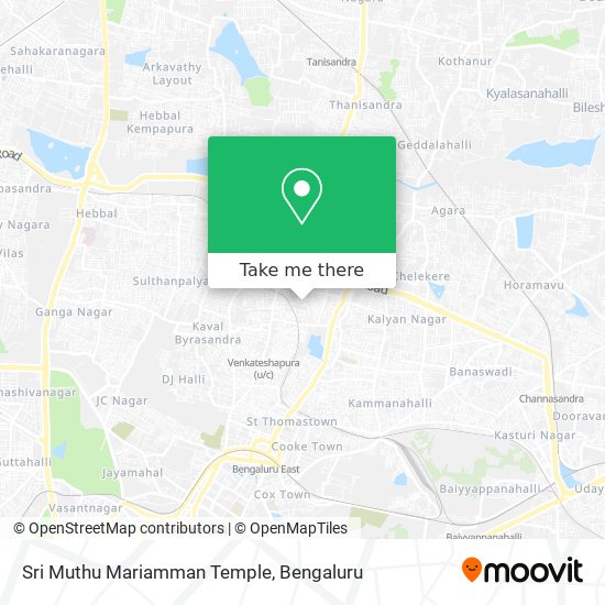 Sri Muthu Mariamman Temple map