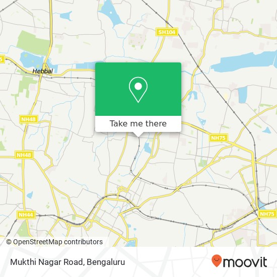 Mukthi Nagar Road map