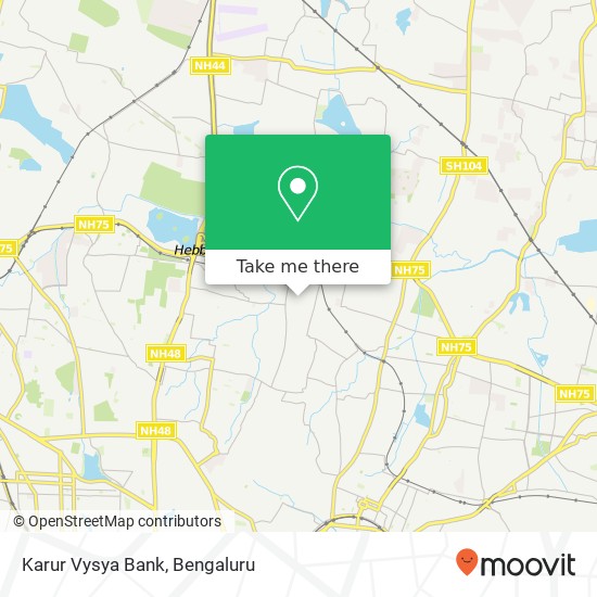 Karur Vysya Bank map