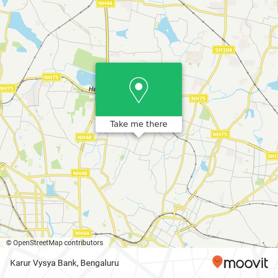 Karur Vysya Bank map