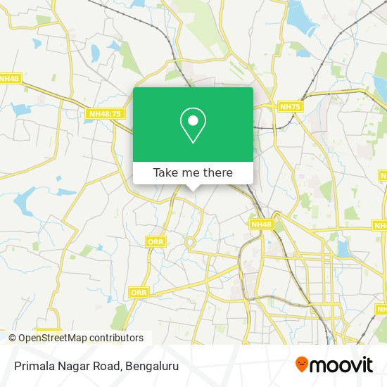 Primala Nagar Road map