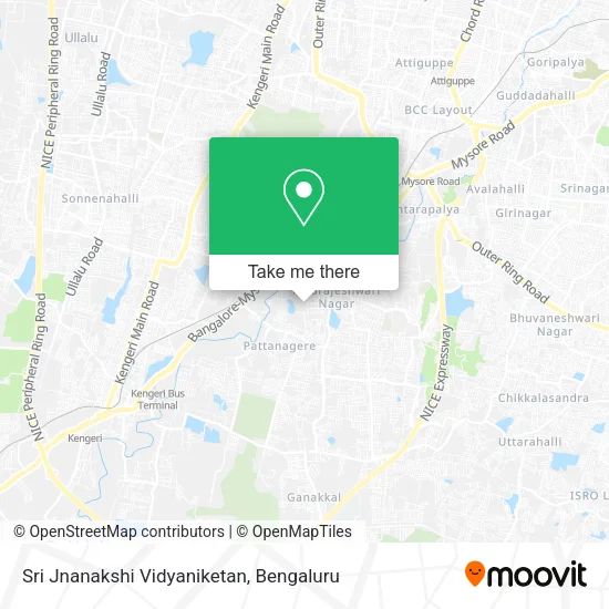 Sri Jnanakshi Vidyaniketan map