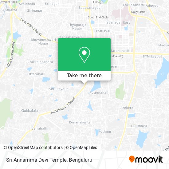 Sri Annamma Devi Temple map