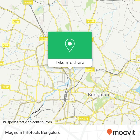 Magnum Infotech map