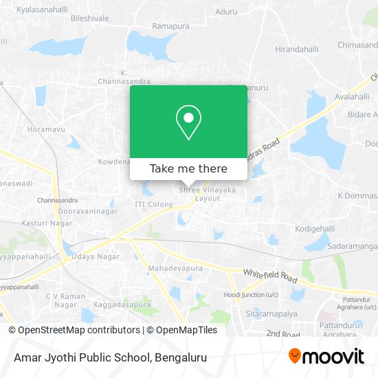 Amar Jyothi Public School map