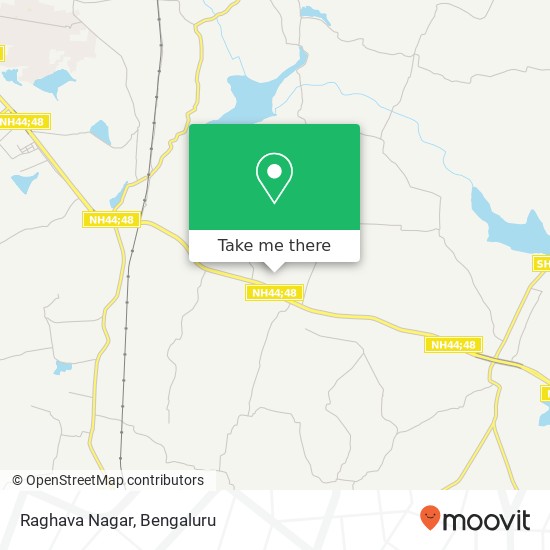 Raghava Nagar map