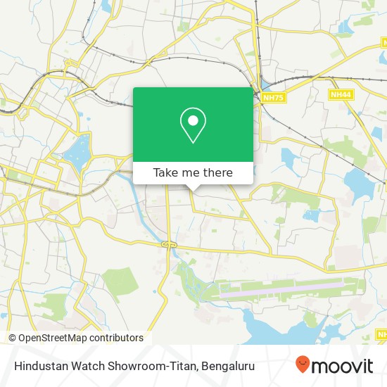 Hindustan Watch Showroom-Titan map