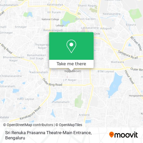 Sri Renuka Prasanna Theatre-Main Entrance map