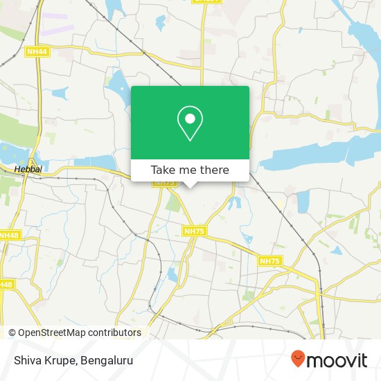 Shiva Krupe map