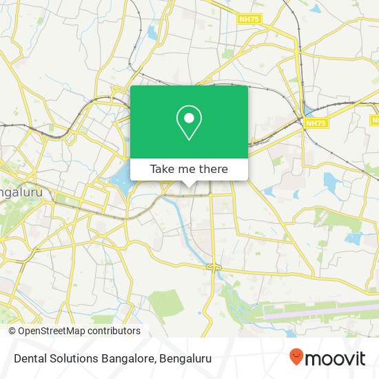 Dental Solutions Bangalore map