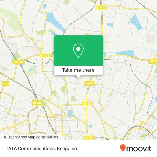 TATA Communications map