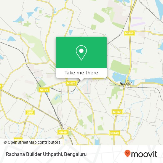Rachana Builder Uthpathi map