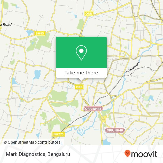 Mark Diagnostics map