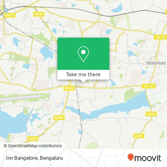 Inn Bangalore map