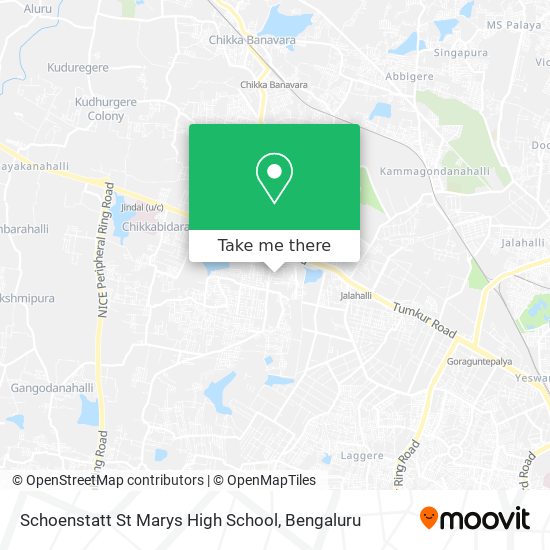 Schoenstatt St Marys High School map