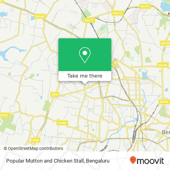 Popular Mutton and Chicken Stall map