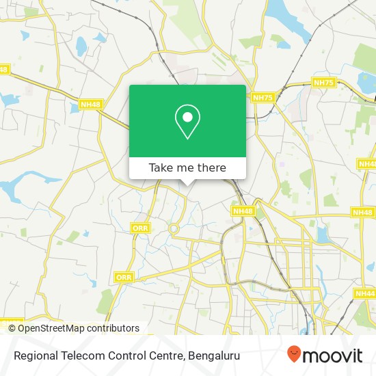 Regional Telecom Control Centre map