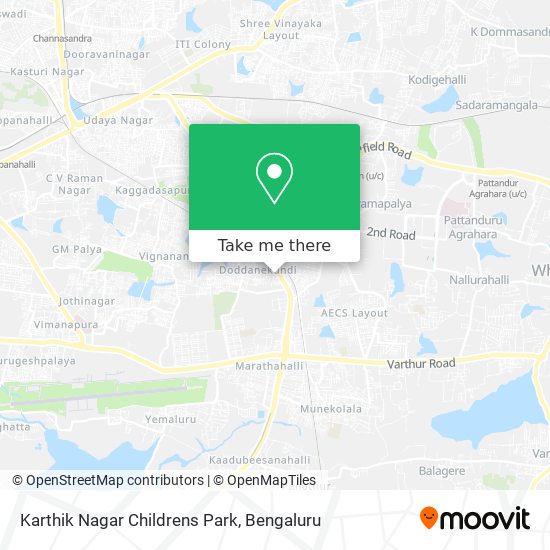 Karthik Nagar Childrens Park map