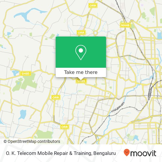 O. K. Telecom Mobile Repair & Training map