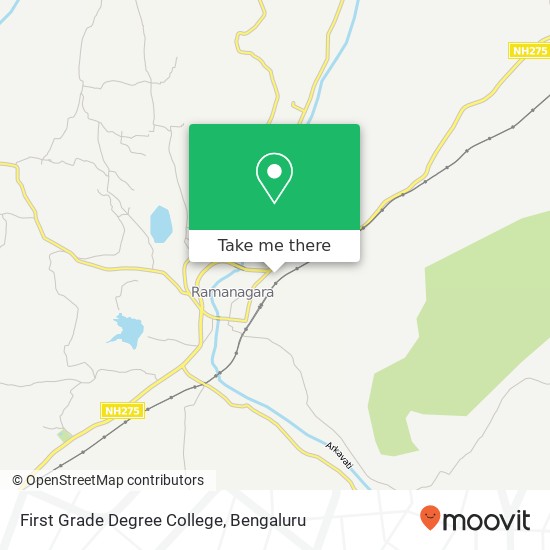 First Grade Degree College map