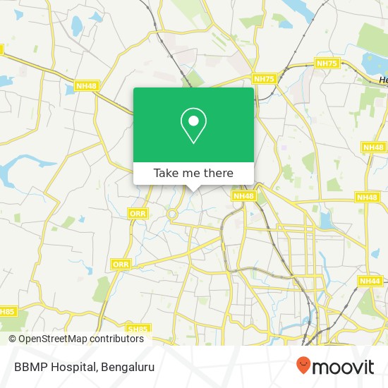 BBMP Hospital map