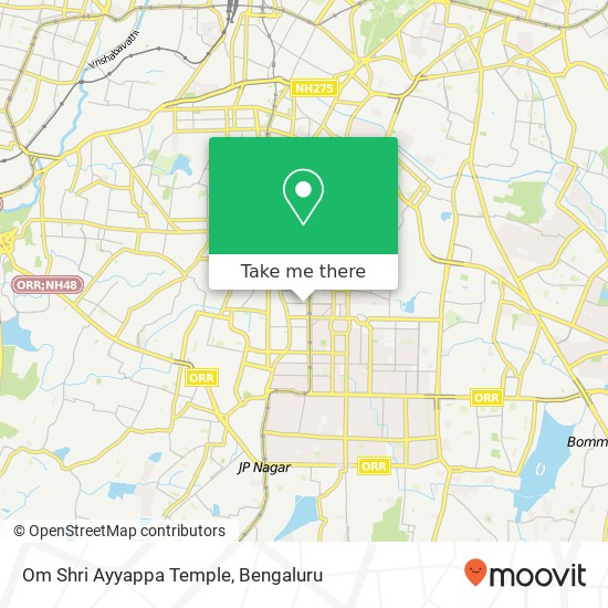 Om Shri Ayyappa Temple map