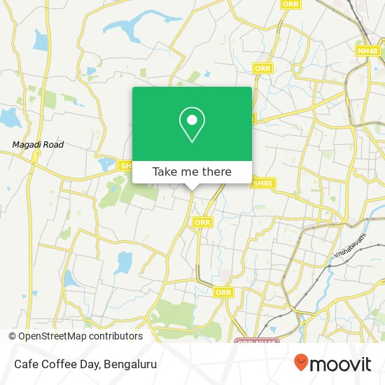 Cafe Coffee Day map