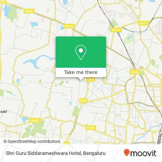 Shri Guru Siddarameshwara Hotel map