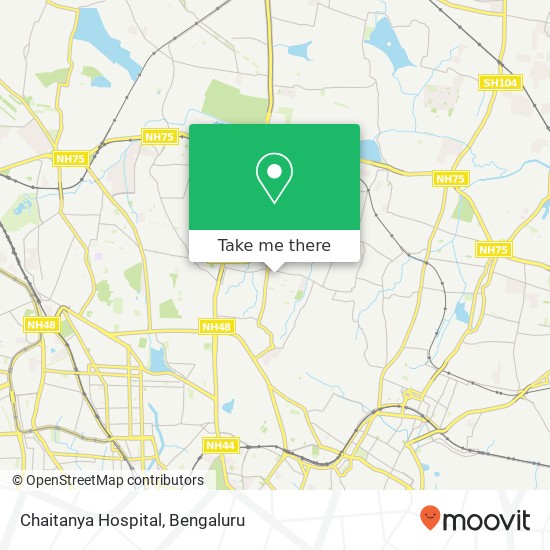 Chaitanya Hospital map