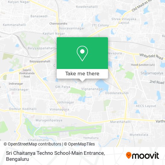 Sri Chaitanya Techno School-Main Entrance map