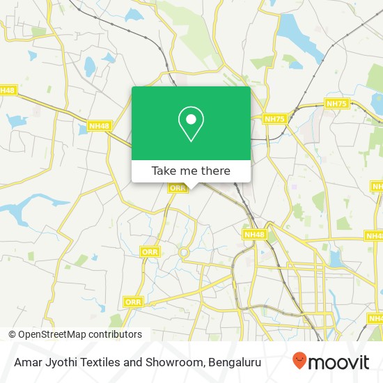 Amar Jyothi Textiles and Showroom map