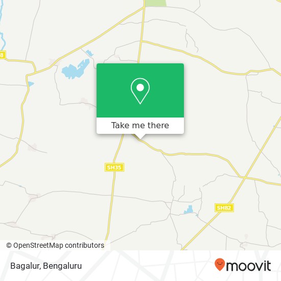 Bagalur map