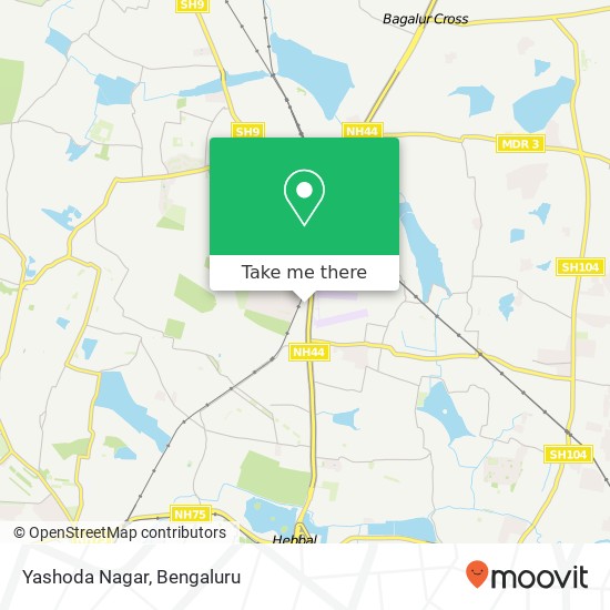 Yashoda Nagar map