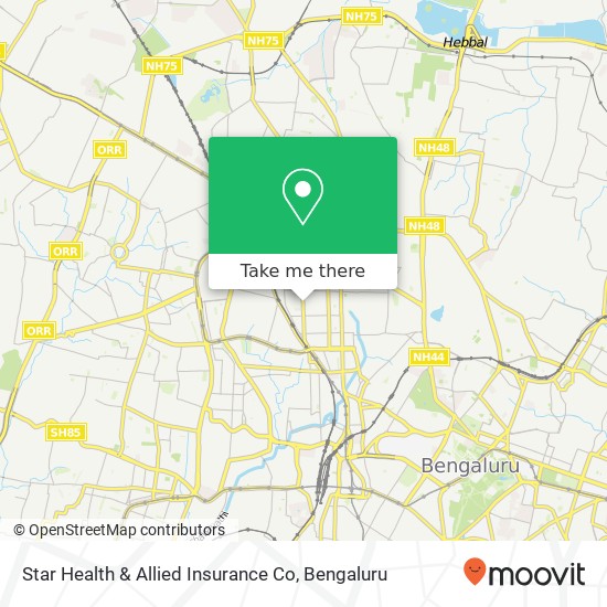 Star Health & Allied Insurance Co map