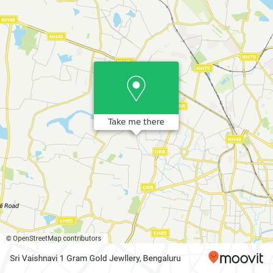 Sri Vaishnavi 1 Gram Gold Jewllery map