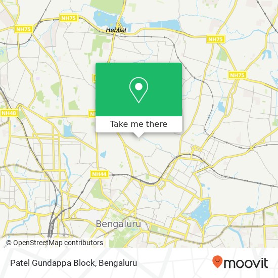 Patel Gundappa Block map
