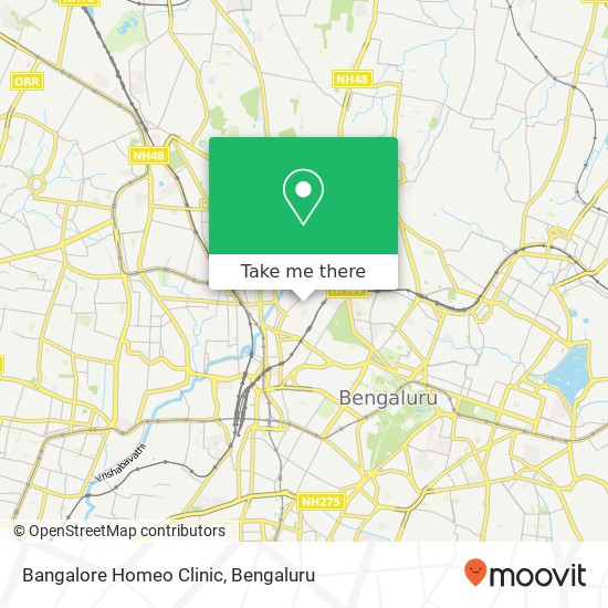 Bangalore Homeo Clinic map