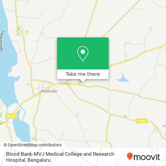 Blood Bank-MVJ Medical College and Research Hospital map