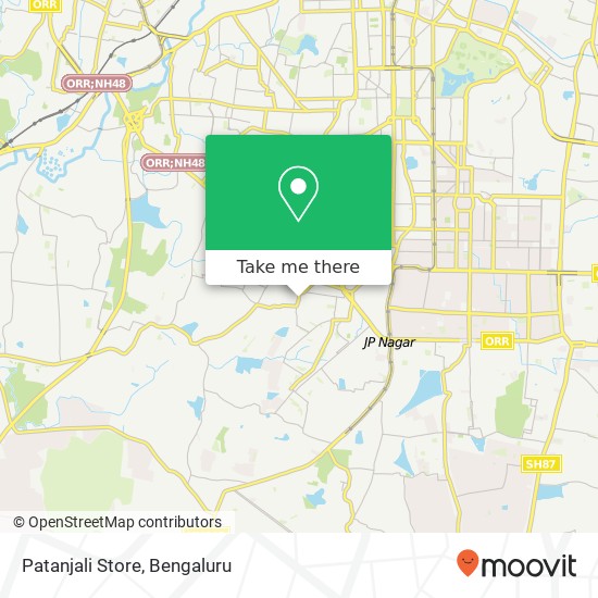 Patanjali Store map