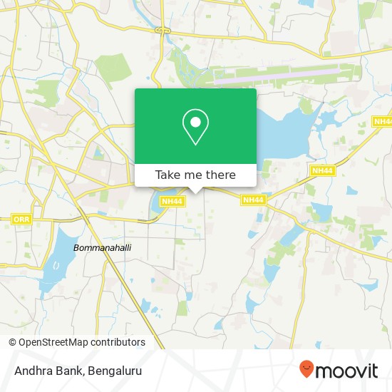 Andhra Bank map