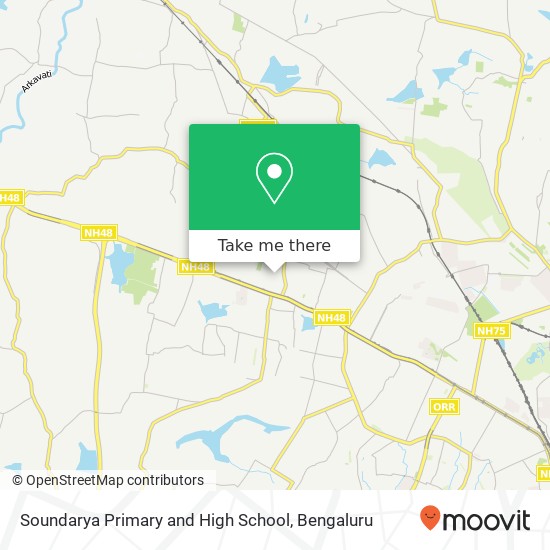 Soundarya Primary and High School map