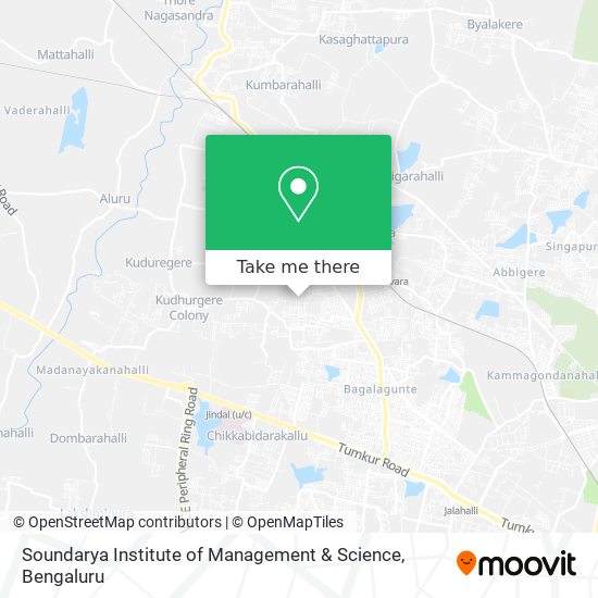Soundarya Institute of Management & Science map