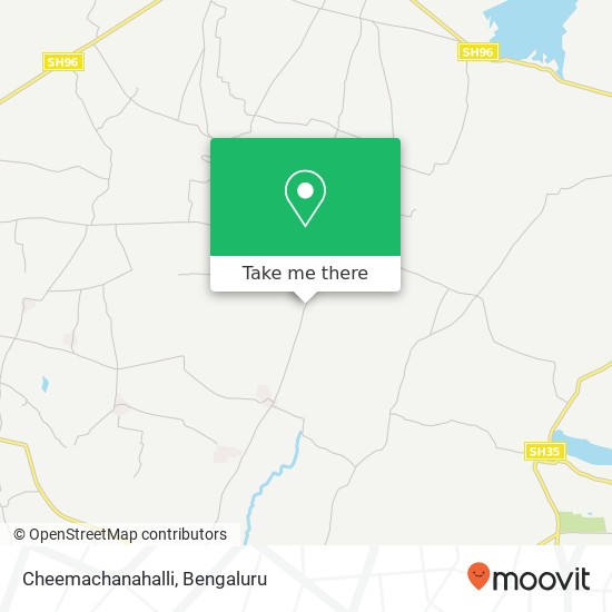 Cheemachanahalli map