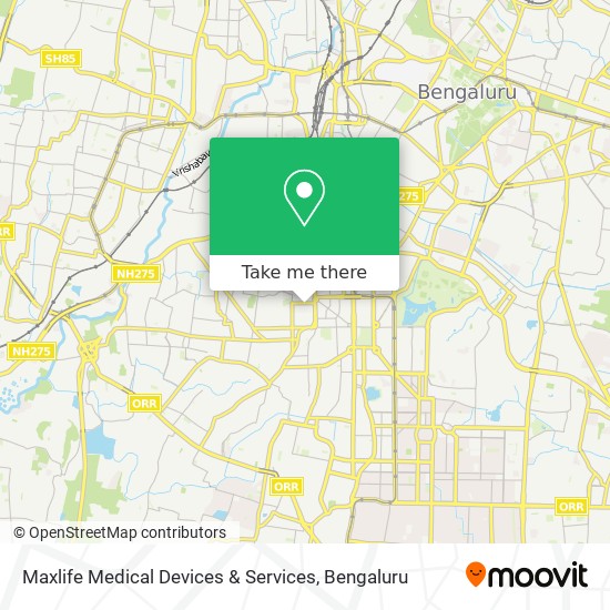 Maxlife Medical Devices & Services map