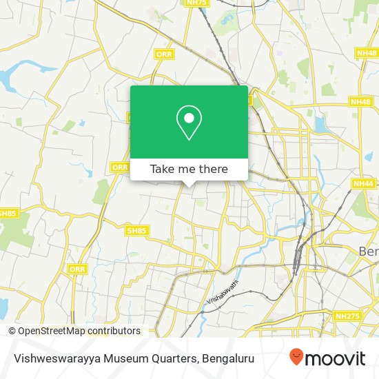 Vishweswarayya Museum Quarters map